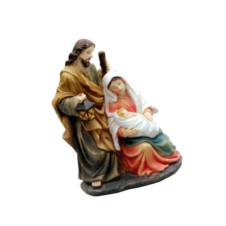 1/2/3/5 Hartsi Pyhä Perhe Vauva Jeesus Kristus Figuriini 11x8x15,5cm 1 Kpl
