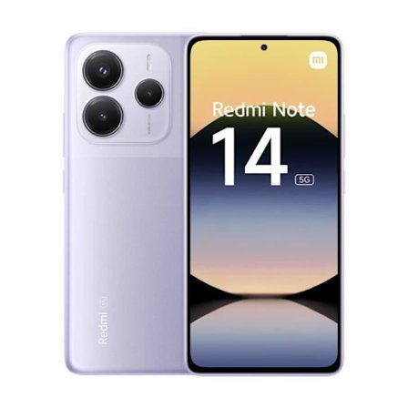Älypuhelin - XIAOMI - Redmi Note 14 5G - 6 Go RAM - 128 Go - Laventeli Violetti - Kaksisims