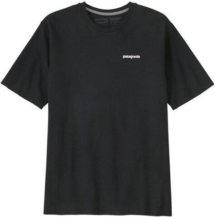 Patagonia M's P-6 Logo Responsibili-Tee Black