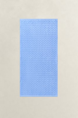 GANT - Jacquard fiskebensmønster håndkle 70x140cm hydrangea blue