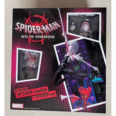 Anime Spider-Man Actionfigur Dukke Gwen Spider-Woman Statue Spider-Man Karakter PVC Model Dukke Legetøj Med Æske