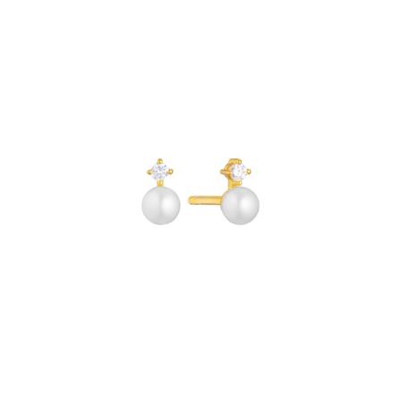 Sif Jakobs Earrings Adria Uno Piccolo , Wit , Dames , Maat: ONE Size