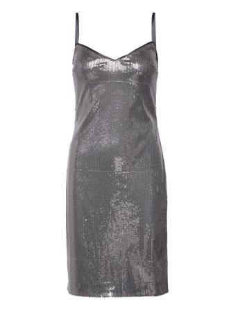Kayla Dress Dresses Sequin Dresses Sølv GUESS Jeans