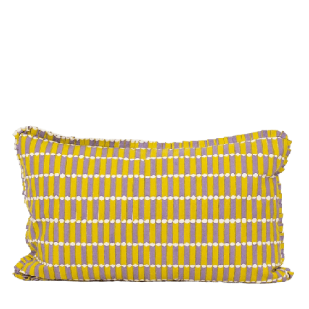 A World of Craft TIVOLI Kuddfodral, gul/lila Kuddar Gul 30X50 CM