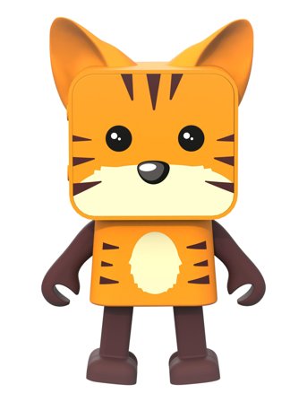 Mobility On Board Dancing Animal Speaker - Orange - ONE SIZE