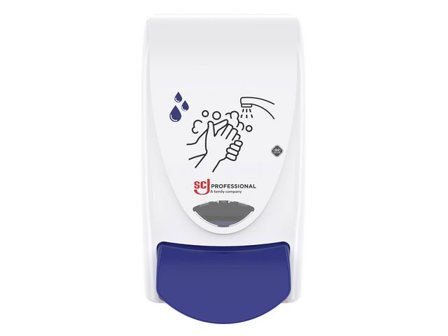 SC JOHNSON PPROFESSIONAL Dispenser Cleanse Hands vit 1L - Lyreco - Städ och hygien - Tvål och hygien - Hygiensystem - Deb