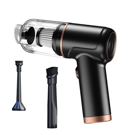 Kannettava autonimuri Mini kädessä pidettävä imuri Puhaltava pöly Koti Auto Kaksikäyttöinen pölyimuri kotiin ja toimistoon