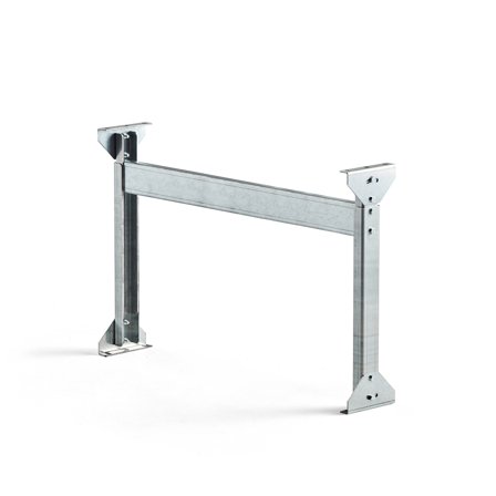 Einstellbare Stütze für Rollenbahn LINE, 800 mm