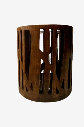 Zelected by Houze - Lysestage Tozzi Brown - Brun - Lysestager & lanterner - Fra Homeroom