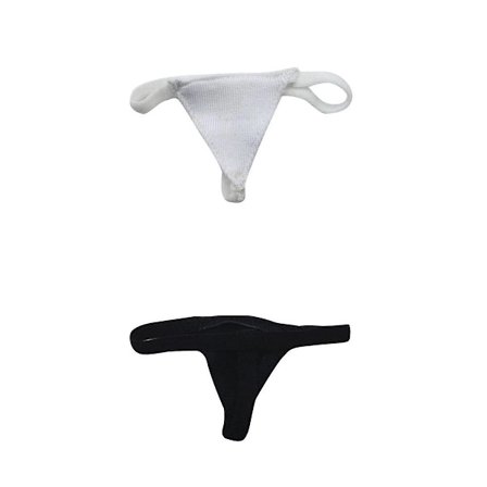 2-pack 1/6 Sexig Trosa Underkläder för 12'' Actionfigur DIY