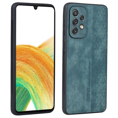 AZNS Samsung Galaxy A33 5G Plånboksfodral Konstläder - Grön