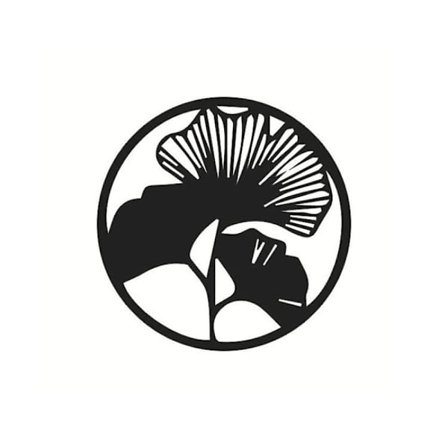 Hængende vedhæng Ginkgo Leaf Sign C C
