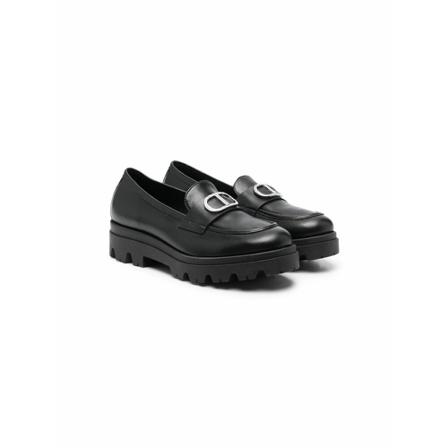 Twinset, Loafers Zwart, Dames, Maat:39 EU