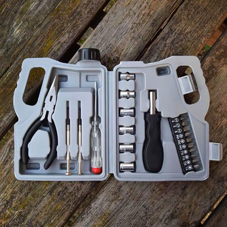 Bensindunk Verktygslåda Set