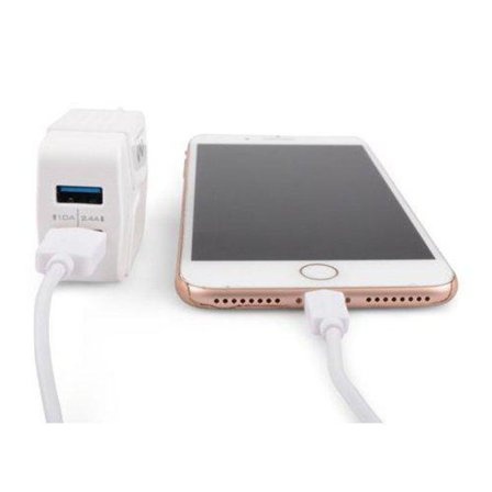 Laddkabel för mobil och surfplatta 2 meter, 1 styck