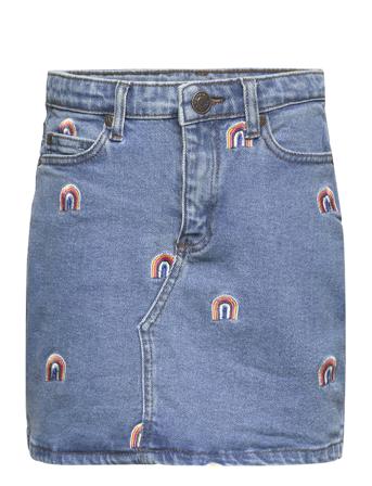 Tnjanet Denim Skirt The New Blue