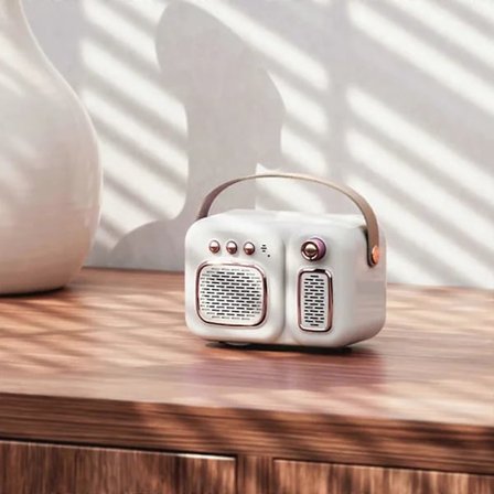 Ulkokaiutin Luova Retro Langaton Bluetooth-kaiutin Mini Kannettava Matkapuhelin Nostalginen Subwoofer Ulkokäyttöön Kannettava Pieni Audio[pl]