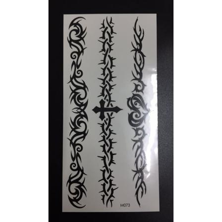Tillfällig Tatuering 19 X 9cm - Tribaler Armband