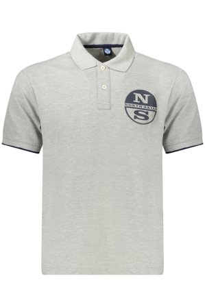 North Sails Polo Maniche Corte Uomo Grigio