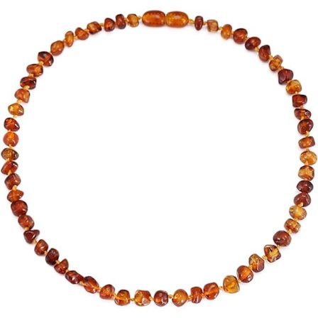 Amber halsband (unisex) -- Baltiskt bärnstenshalsband