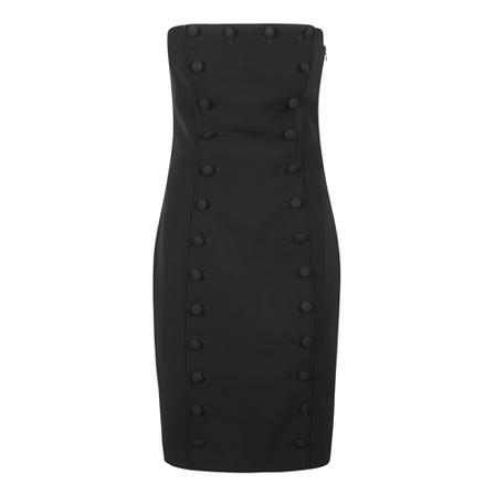 Moschino, Short Dresses Zwart, Dames, Maat:XS