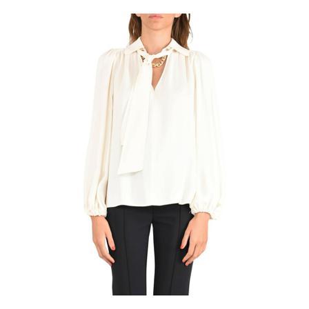 Elisabetta Franchi Elisabetta Franchi Bluse Hvid, Dame