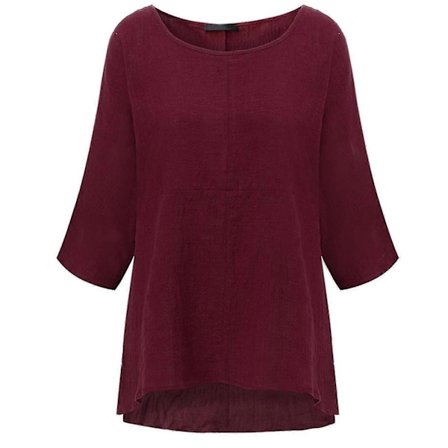 Naisten tunikatoppi pusero T-paita-3