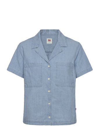 Levi's | Sonny Camp Shirt Med Indigo - Flat Finish | XS