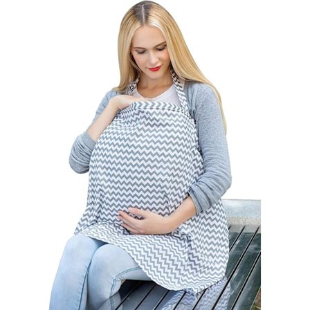 Amme-Sjal, Bomulds Amme-Sjal, Graviditet Baby Amning Sjal Fuld 360° Amning Beskyttelse