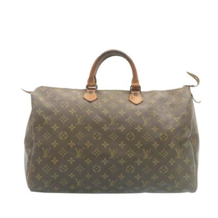 Louis Vuitton Vintage, Pre-owned Speedy 40 Bag Bruin, Dames, Maat:ONE Size,leer