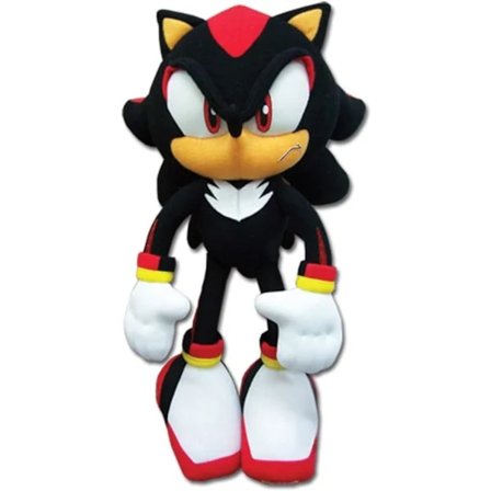 Sonic The Hedgehog New_8967 Great Eastern GE-8967 - Shadow Plysch, 30cm, Monivärinen