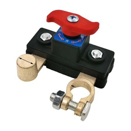 Batteri Isolationskontakter Rustfast Messingdesign Nem Installation