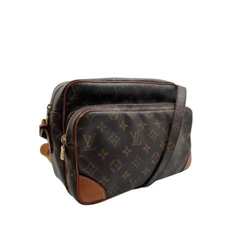 Louis Vuitton Vintage, Pre-owned Coated canvas louis-vuitton-bags Bruin, Dames, Maat:ONE Size,leather
