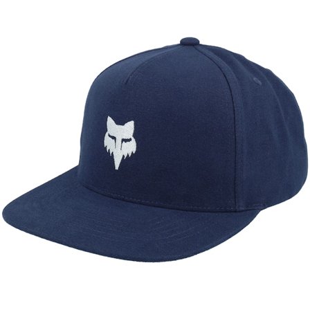 Fox - Blå snapback Keps - Fox Head Hat Midnight Snapback @ Hatstore