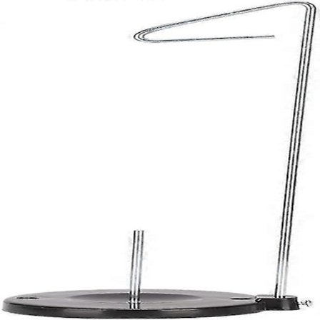 Symaskinstrådshållare, metall enkel trådhållare symaskinsdel