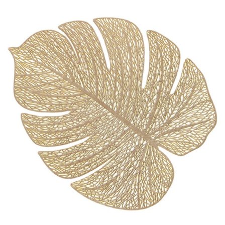 4-pak Turtle Leaf Bordplader PVC Hule Isoleret Bordplader Hot S