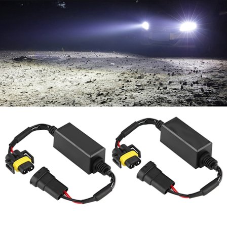 Dekoder for H8/H9/H11 C12 LED-hovedlys tåkelys anti-flimmer blinkfeil kansellerer