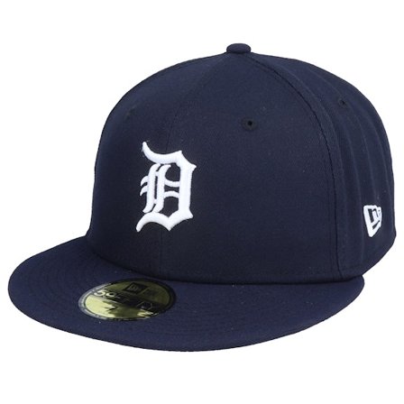 New Era - MLB - Blue - fitted - Cap - Detroit Tigers Authentic On-Field 59FIFTY Navy Fitted - Hatstore