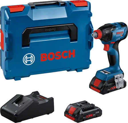 Bosch GDX 18V-210 C Akkuiskuruuvinväännin/-mutterinväännin akun ja laturin kanssa, Koneet