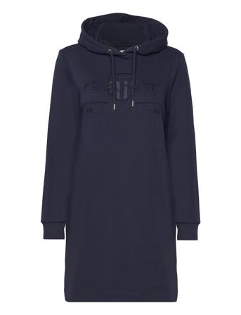 Reg Tonal Shield Dress Navy GANT