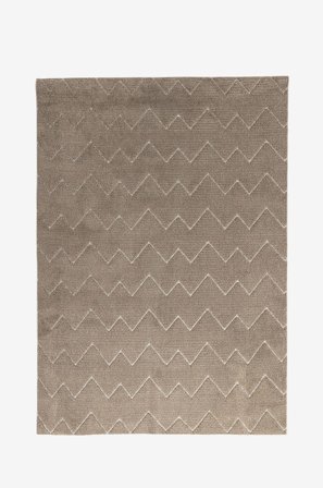 Venture Home - Matto Fia - Ruskea - Nukka- & ryijymatot - 200X290 - - Homeroom