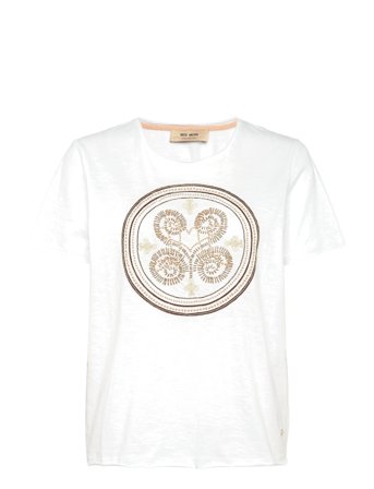 MOS MOSH | Mmzano O-Ss Embroidery Tee | S