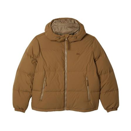 Lacoste, Down Jackets Bruin, Heren, Maat:XS
