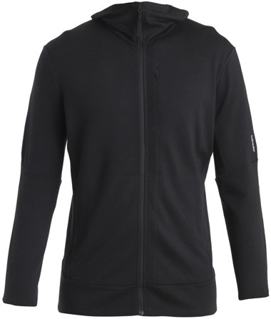 Icebreaker M's Merino 260 Quantum IV LS Zip Hoodie Black