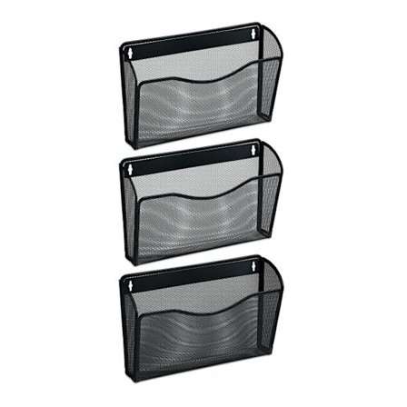 Tidningsställ för vägg, set om 3