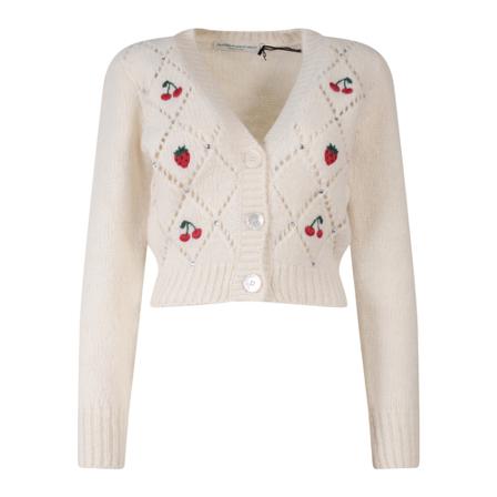 Alessandra Rich Cardigans inbo, Dame, Størrelse: 2XS