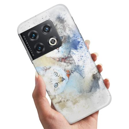 OnePlus 10 Pro - Kuoret/Suojakuori Kissat Multicolor