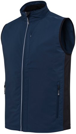 Beretta M's Windshell EVO Vest Blue Total Eclipse - Softshellvester
