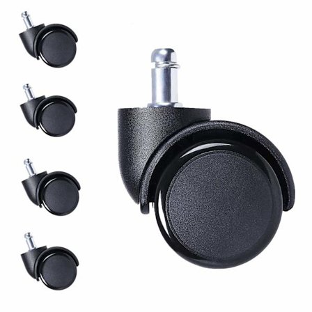 10mm varren rullat kumipyörät tuolin korvaamiseen