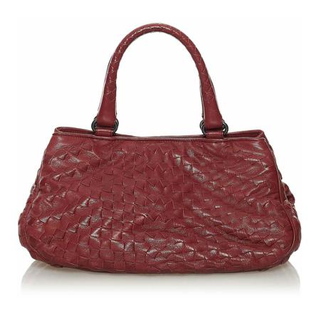 Bottega Veneta Vintage, Pre-owned Handbag Rood, Dames, Maat:ONE Size